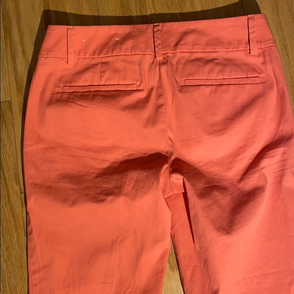 Loft The Original Ankle Pant size in 00P in coral pink orange - Picture 5 of 10